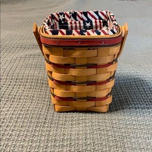 Longaberger All American Series Carry Along Basket